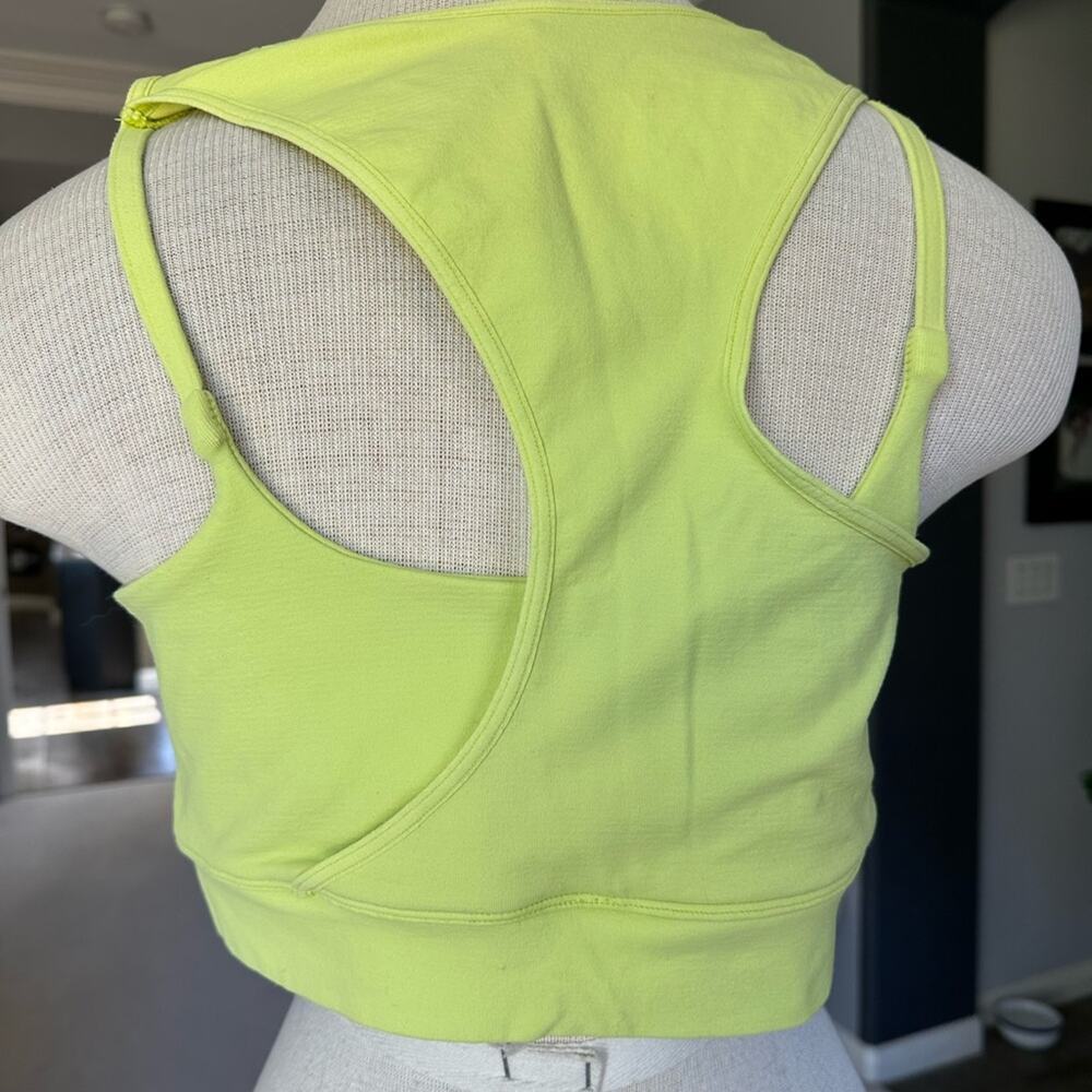 Free People neon yellow/green sports bra - Picture 3 of 9